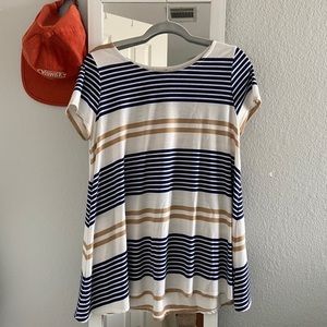 Anthropologie striped t